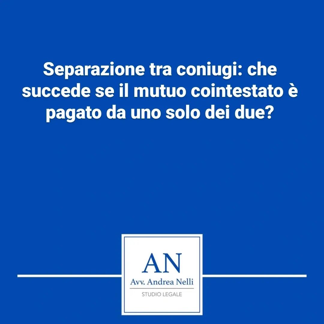 separazione tra coniugi